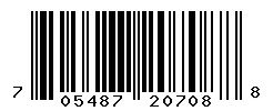 705487207088 barcode