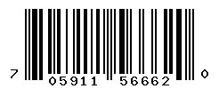705911566620 barcode