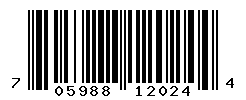 UPC barcode number 705988120244