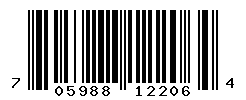UPC barcode number 705988122064