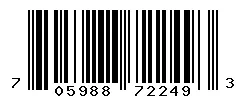 705988722493 barcode