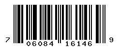 UPC barcode number 706084161469
