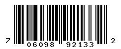 UPC barcode number 706098921332