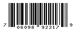 UPC barcode 706098922179