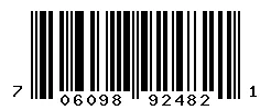 UPC barcode 706098924821