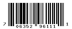 UPC barcode number 706352961111