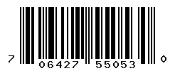 UPC barcode 706427550530