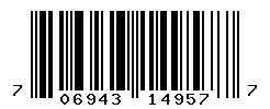 UPC barcode number 706943149577