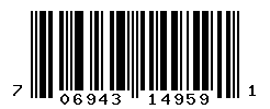 UPC barcode number 706943149591