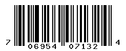 UPC barcode number 706954071324