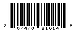 upc 707470810145 barcode image