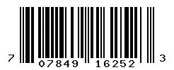UPC barcode 707849162523