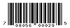 upc 708056000295 barcode image