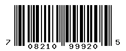 708210999205 barcode