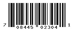 708445023041 barcode