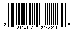 UPC barcode number 708562052245