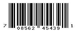 UPC barcode number 708562454391