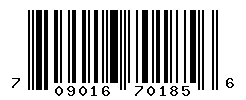 UPC barcode number 709016701856