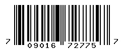 UPC barcode 709016727757