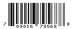 UPC barcode number 709016795688