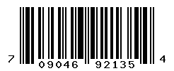 UPC barcode number 709046921354