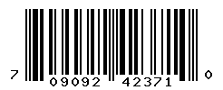 UPC barcode number 709092423710