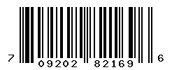 UPC barcode number 709202821696