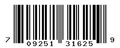 UPC barcode number 709251316259