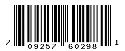 709257602981 barcode