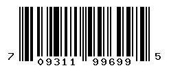 UPC barcode number 709311996995