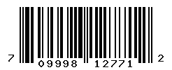 UPC barcode number 709998127712