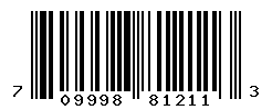 UPC barcode number 709998812113