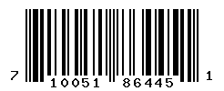 UPC barcode number 710051864451