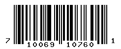 710069107601 barcode