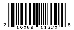UPC barcode number 710069113305