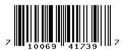 UPC barcode number 710069417397