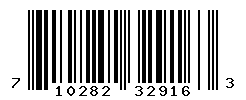 UPC barcode number 710282329163
