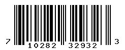 UPC barcode number 710282329323