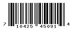 UPC barcode 710425450914
