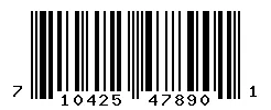 UPC 710425478901 barcode image
