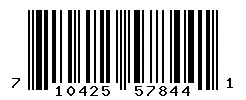 UPC barcode 710425578441