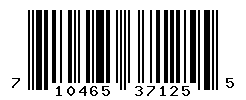 UPC barcode number 710465371255