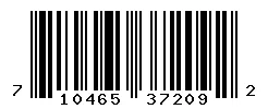 UPC 710465372092 barcode image
