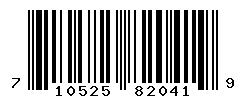 UPC barcode number 710525820419