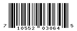 UPC barcode 710552030645