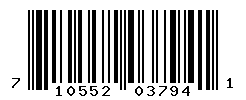 UPC barcode number 710552037941