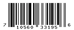 UPC barcode 710560331956