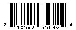 UPC barcode 710560356904
