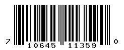 UPC barcode number 710645113590