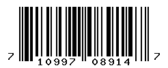 UPC barcode number 710997089147 lookup